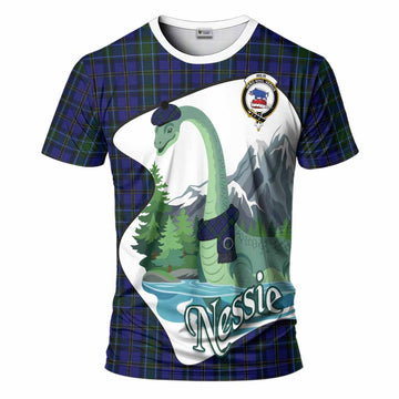 Weir Tartan Family Crest T-Shirt Nessie Scottish Loch Ness Monster