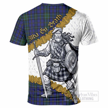 Weir Tartan Family Crest T-Shirt Scottish Highland Warrior Celtic Alba Gu Brath