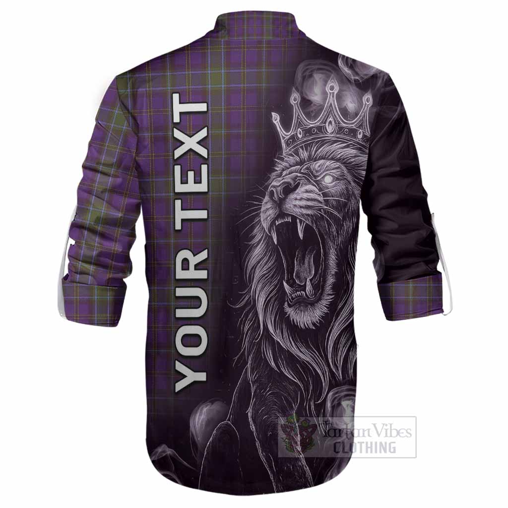 Weir Tartan Ghillie Shirt Roaring Lion Heritage