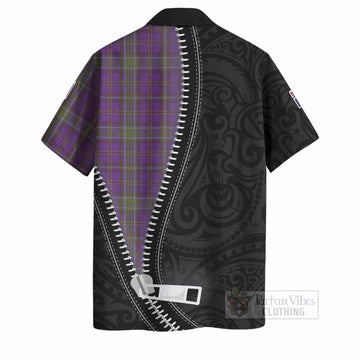 Weir Tartan Hawaiian Shirt New Zealand Pattern Unique Zipper Stylized