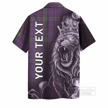 Weir Tartan Hawaiian Shirt Roaring Lion Heritage