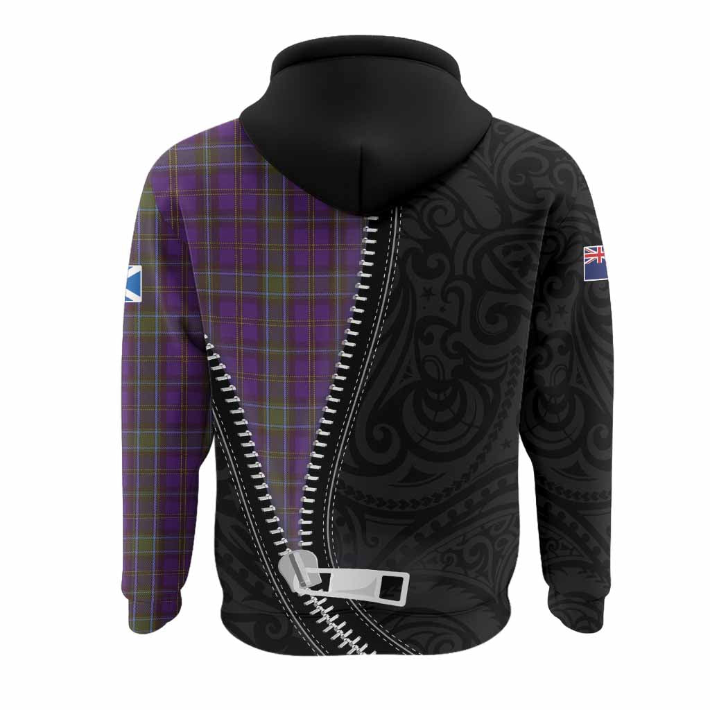 Weir Tartan Hoodie New Zealand Pattern Unique Zipper Stylized