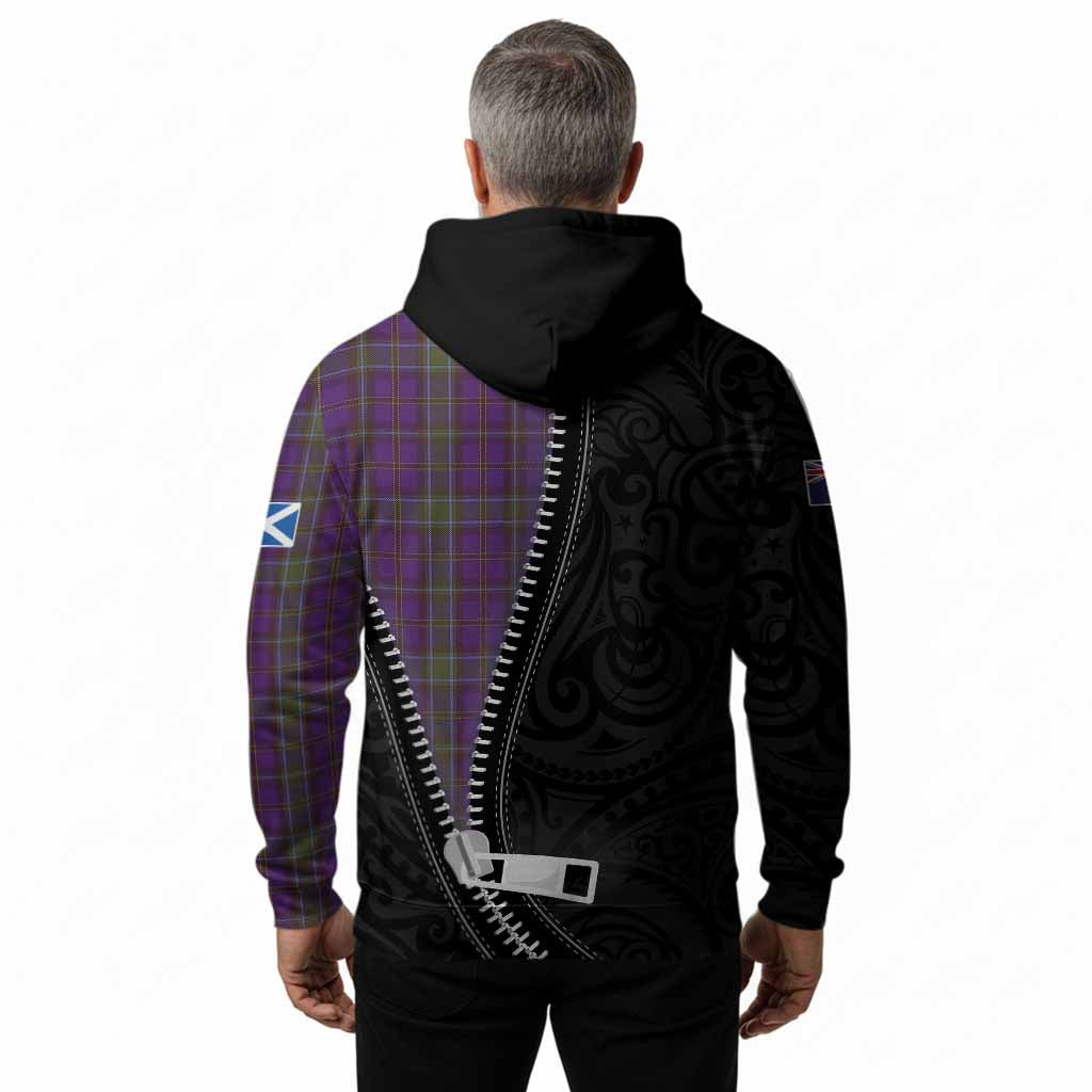 Weir Tartan Hoodie New Zealand Pattern Unique Zipper Stylized