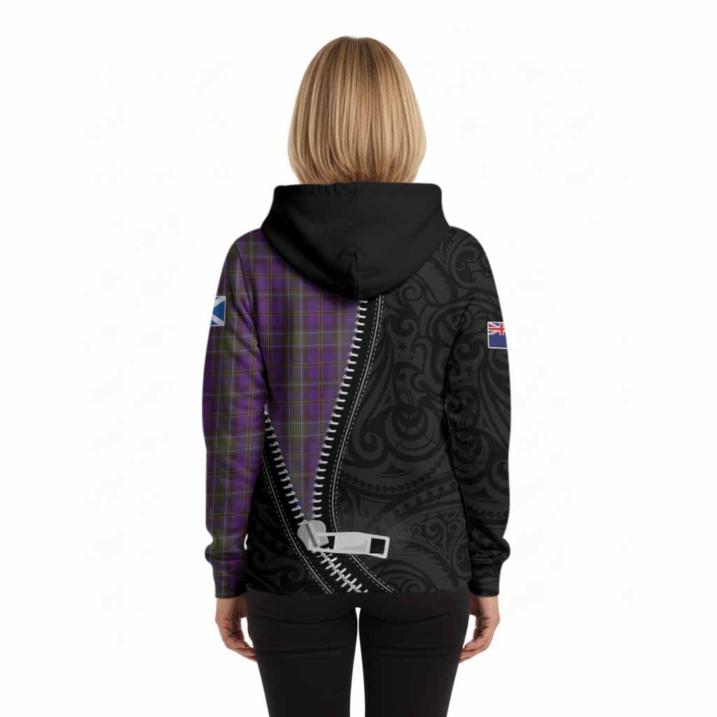 Weir Tartan Hoodie New Zealand Pattern Unique Zipper Stylized