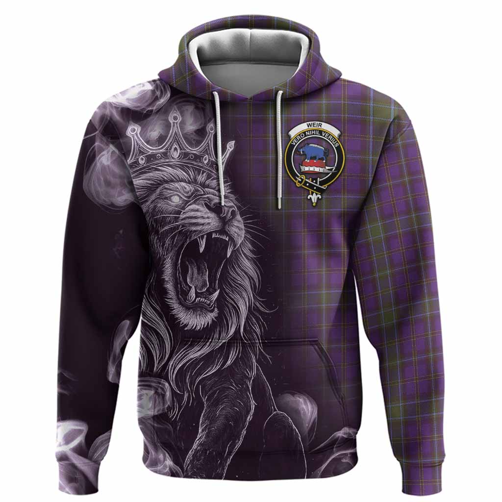Weir Tartan Hoodie Roaring Lion Heritage