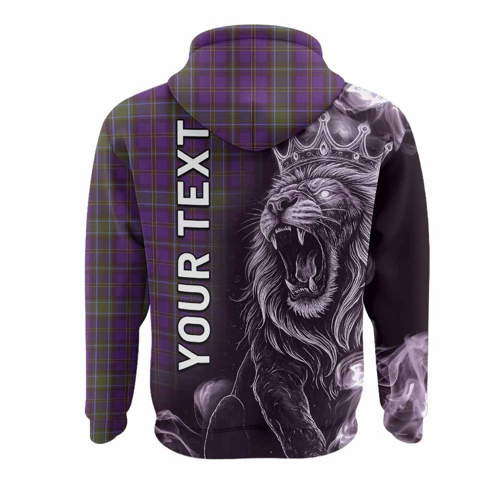 Weir Tartan Hoodie Roaring Lion Heritage