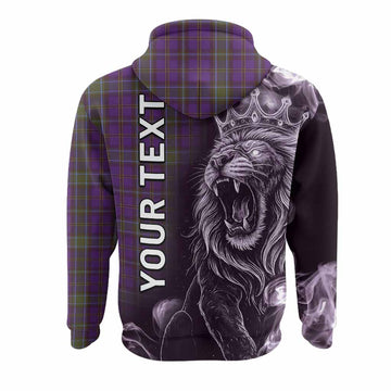 Weir Tartan Hoodie Roaring Lion Heritage