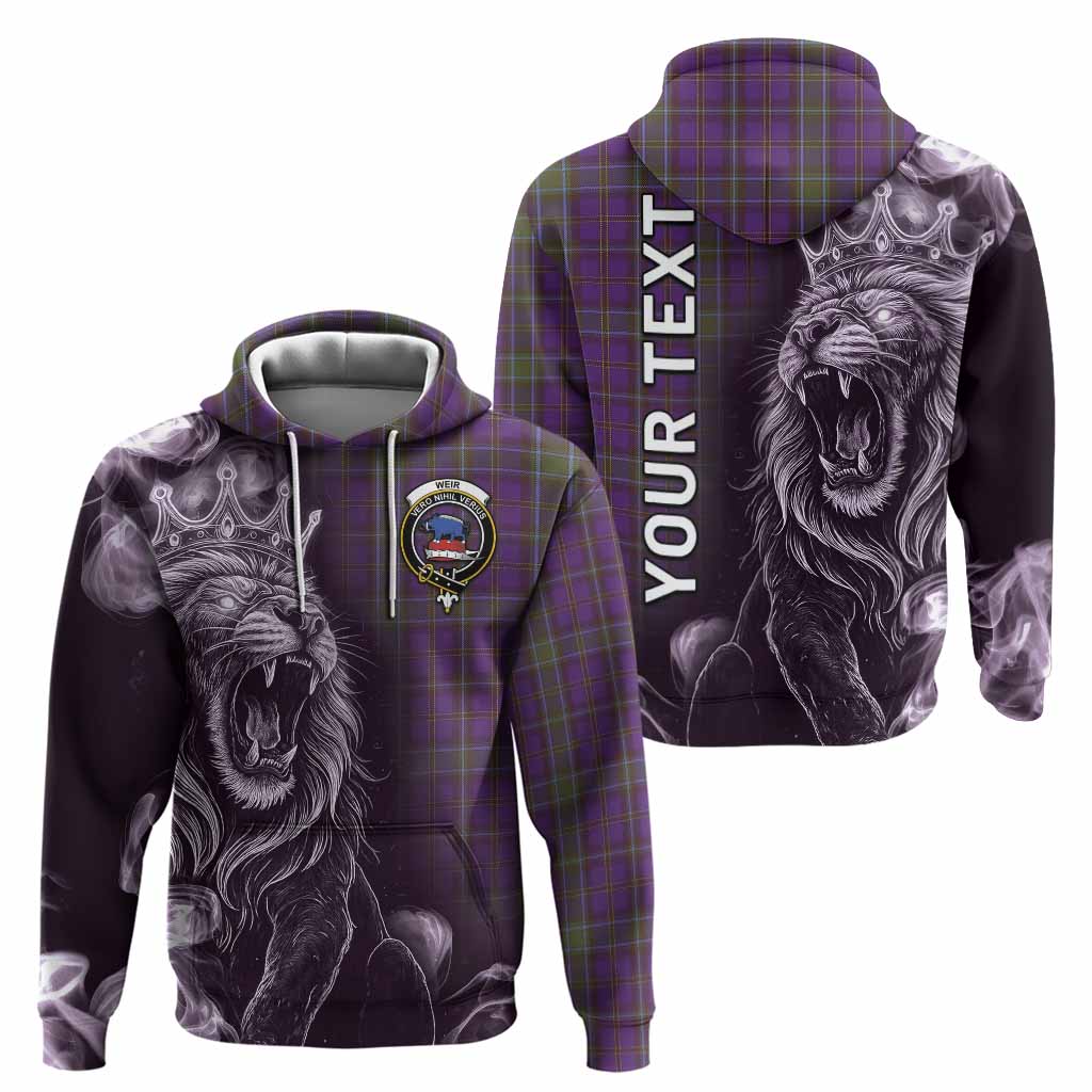 Weir Tartan Hoodie Roaring Lion Heritage