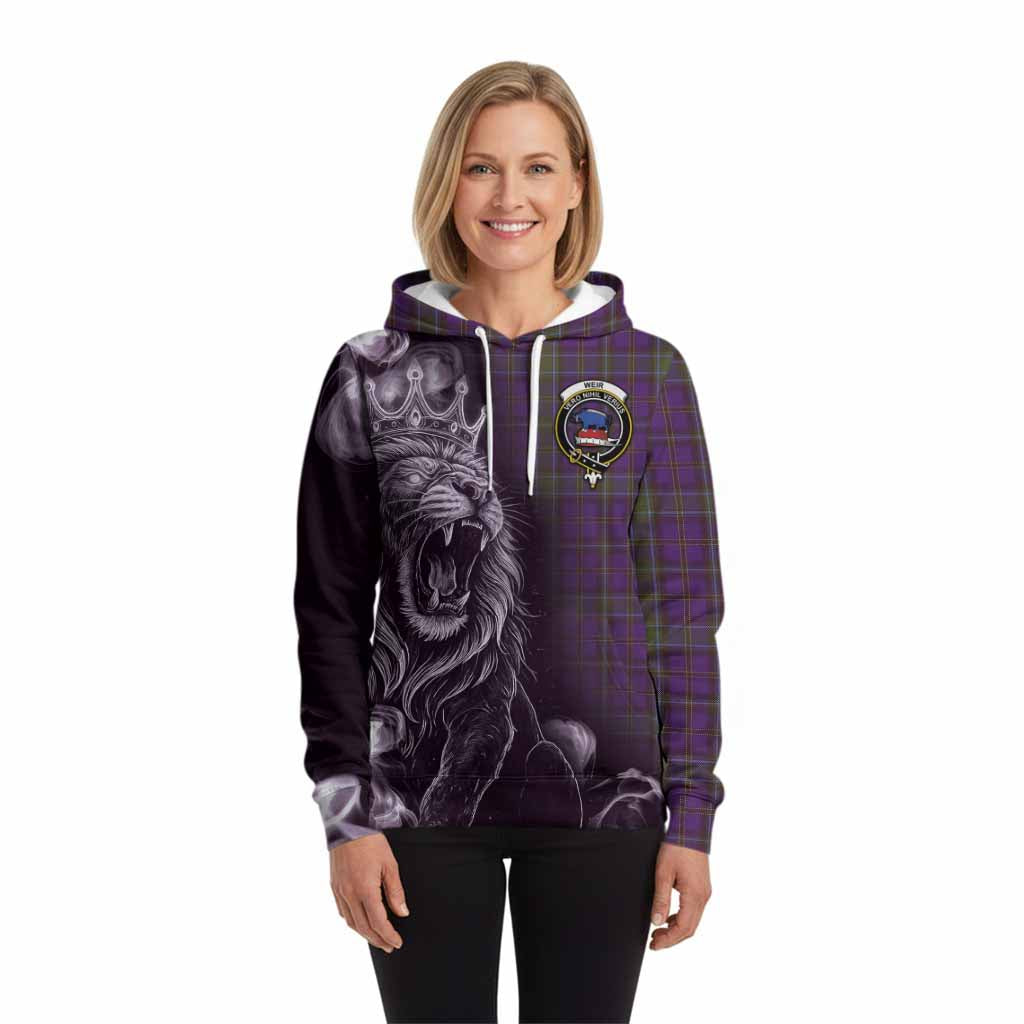Weir Tartan Hoodie Roaring Lion Heritage