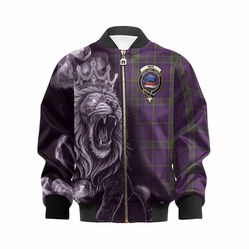 Weir Tartan Kid Bomber Jacket Roaring Lion Heritage