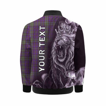 Weir Tartan Kid Bomber Jacket Roaring Lion Heritage