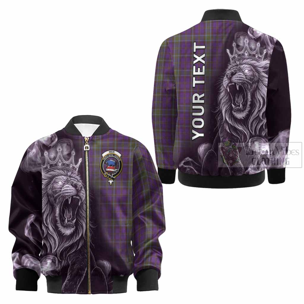 Weir Tartan Kid Bomber Jacket Roaring Lion Heritage