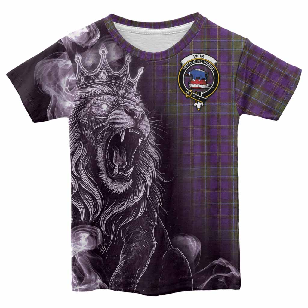 Weir Tartan Kid T-shirt Roaring Lion Heritage