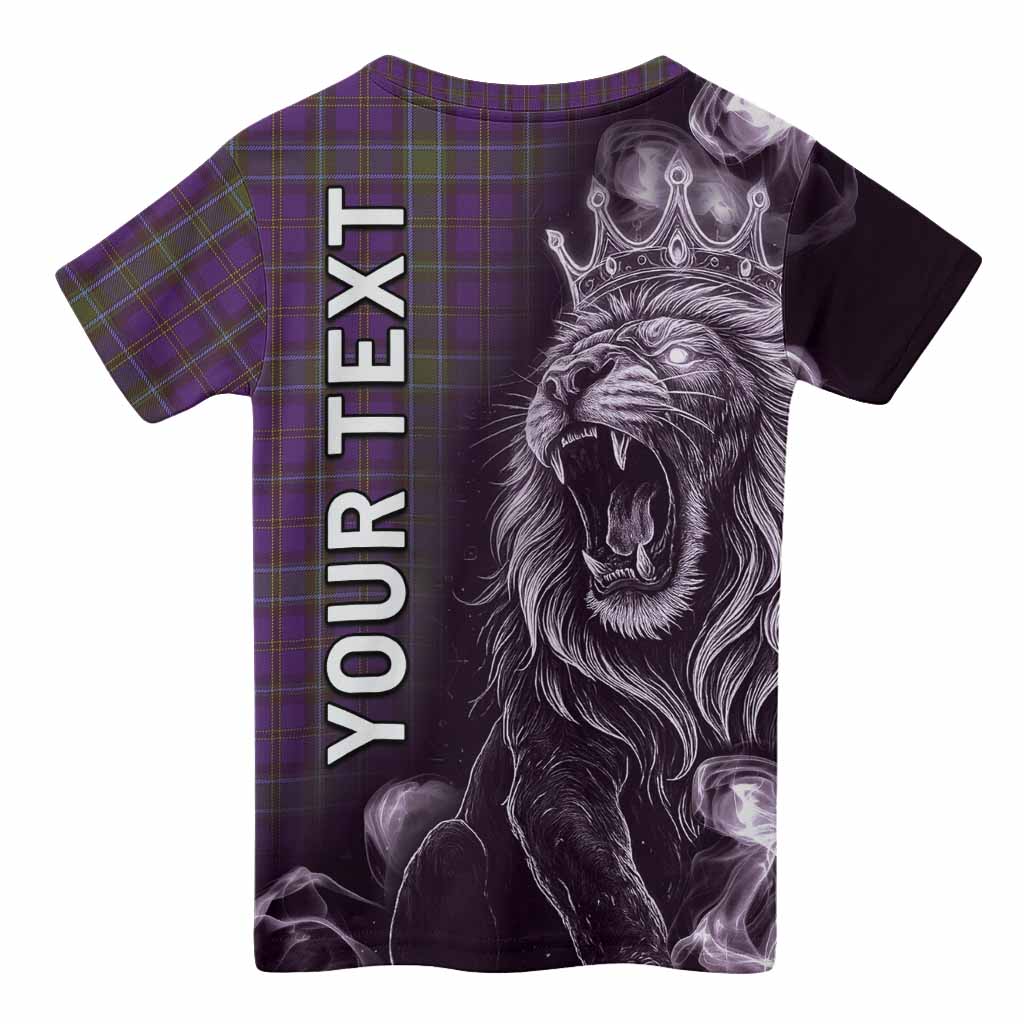 Weir Tartan Kid T-shirt Roaring Lion Heritage