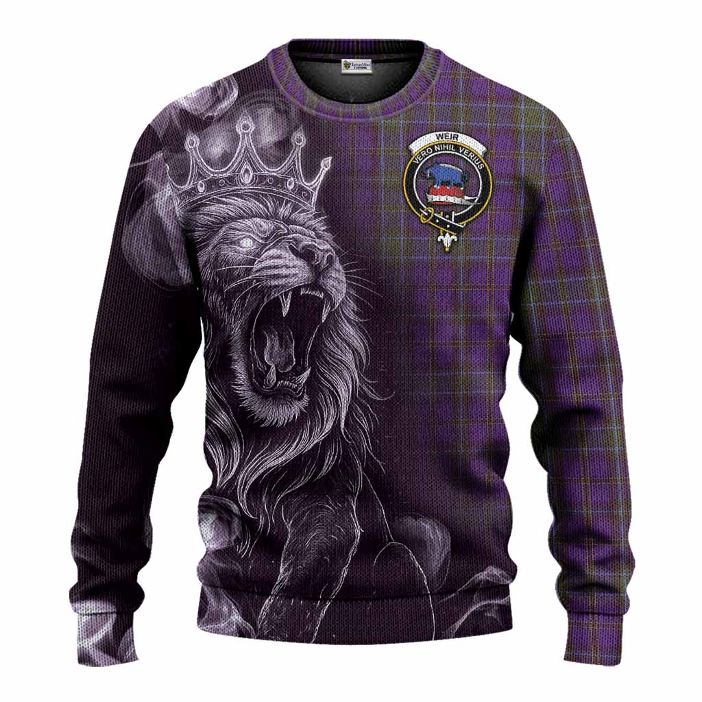 Weir Tartan Knitted Sweater Roaring Lion Heritage