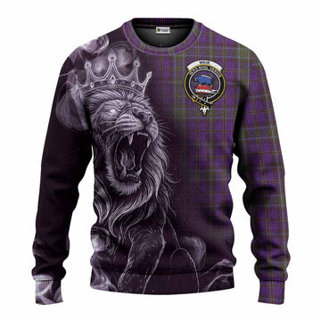 Weir Tartan Knitted Sweater Roaring Lion Heritage