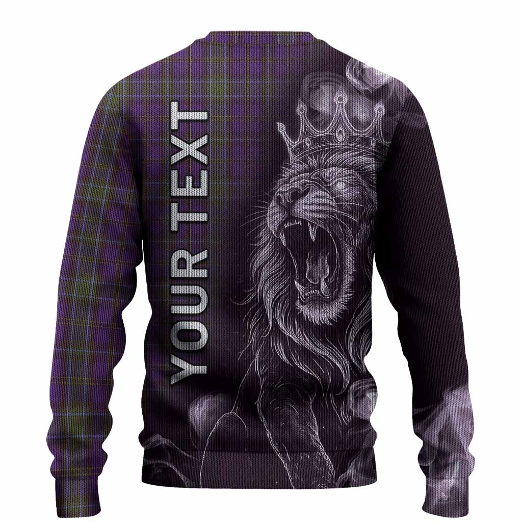 Weir Tartan Knitted Sweater Roaring Lion Heritage