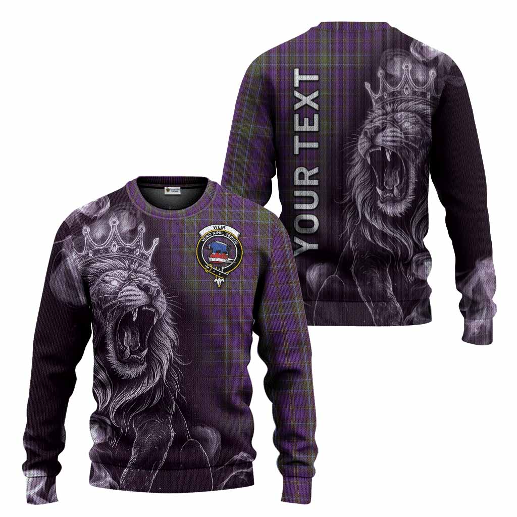 Weir Tartan Knitted Sweater Roaring Lion Heritage