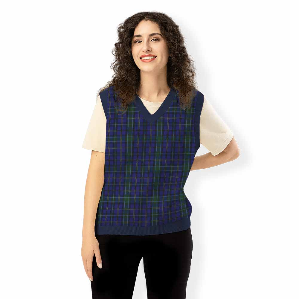 Weir Tartan Knitted V-Neck Vest - Tartan Vibes Clothing