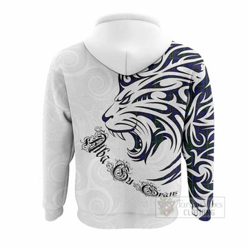 Weir Tartan Lion Roar Hoodie Alba Gu Brath with Celtic Motifs
