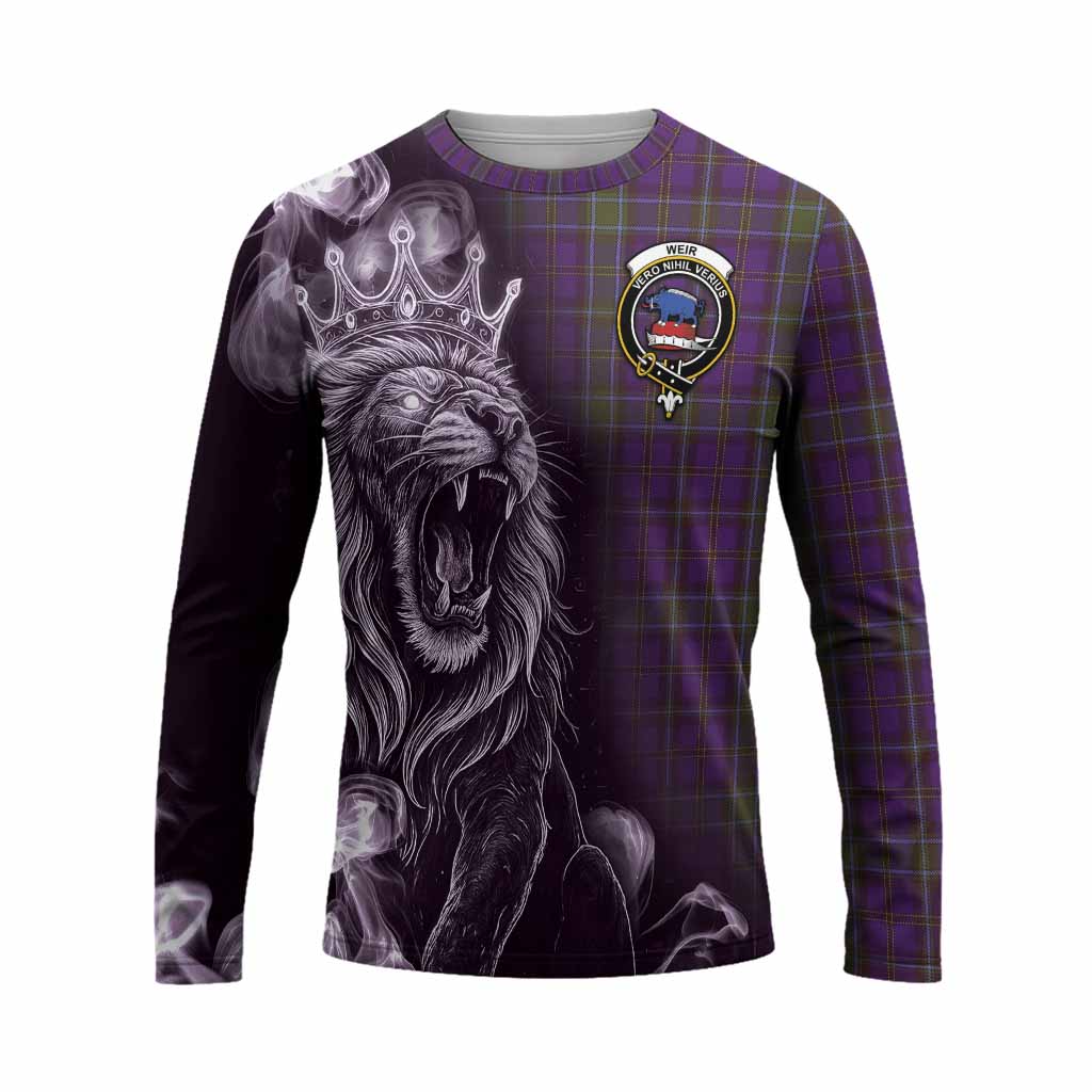 Weir Tartan Long Sleeve T-Shirt Roaring Lion Heritage