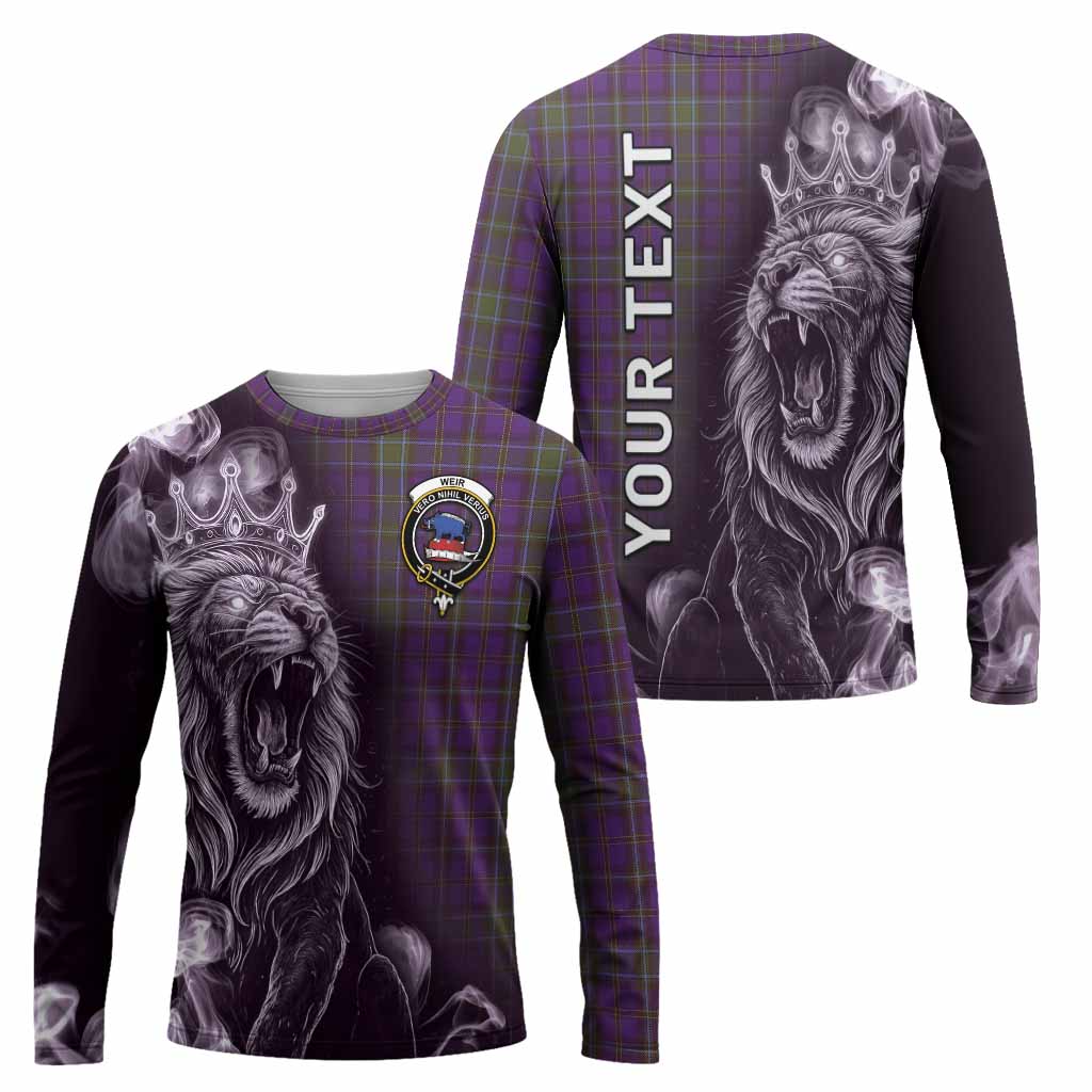 Weir Tartan Long Sleeve T-Shirt Roaring Lion Heritage