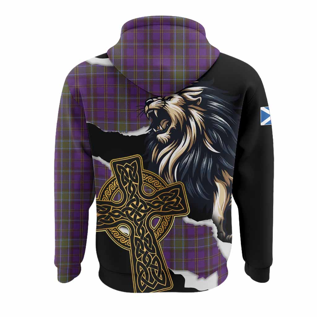 Weir Tartan Scottish Hoodie Lion Celtic Heritage