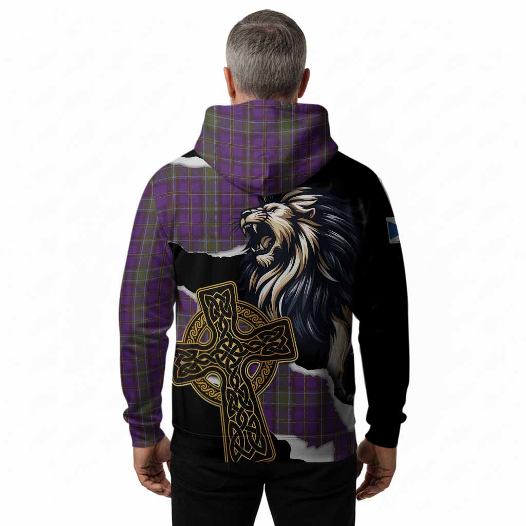 Weir Tartan Scottish Hoodie Lion Celtic Heritage