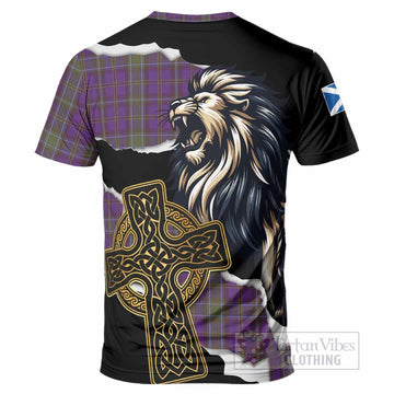 Weir Tartan Scottish T-Shirt Lion Celtic Heritage