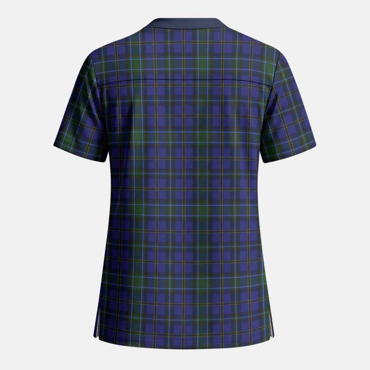 Weir Tartan Scrub Top - Tartan Vibes Clothing