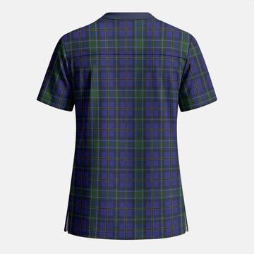 Weir Tartan Scrub Top - Tartan Vibes Clothing