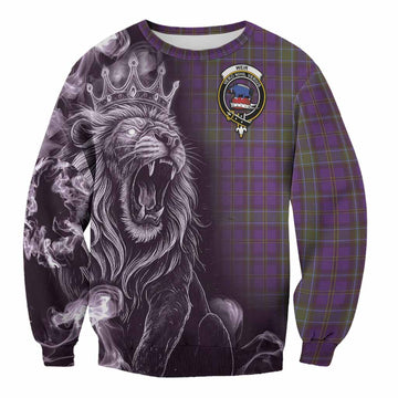 Weir Tartan Sweatshirt Roaring Lion Heritage