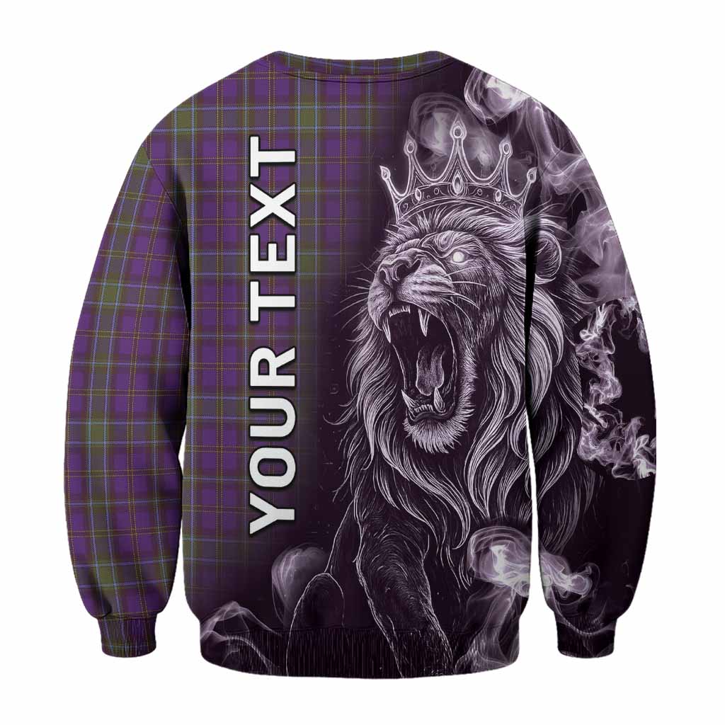 Weir Tartan Sweatshirt Roaring Lion Heritage