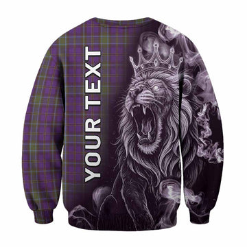 Weir Tartan Sweatshirt Roaring Lion Heritage