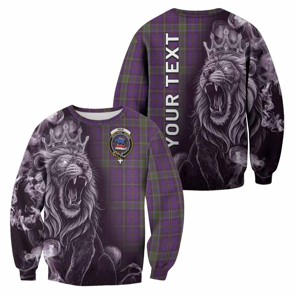 Weir Tartan Sweatshirt Roaring Lion Heritage