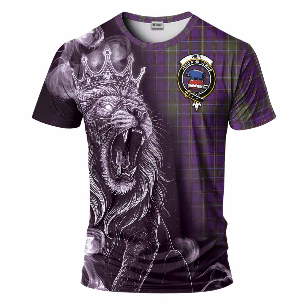 Weir Tartan T-Shirt Roaring Lion Heritage