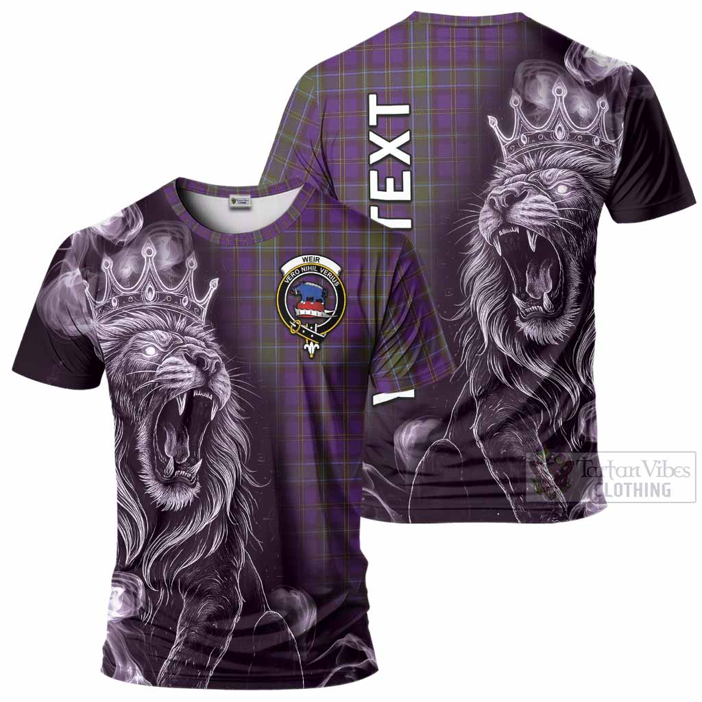 Weir Tartan T-Shirt Roaring Lion Heritage