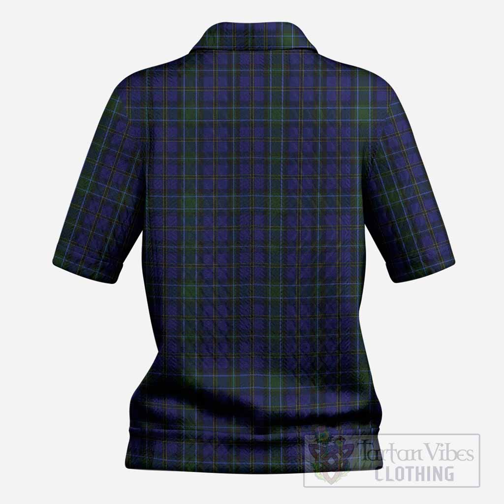 Weir Tartan Women’s Polo Sweater Top