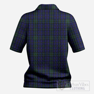 Weir Tartan Women’s Polo Sweater Top
