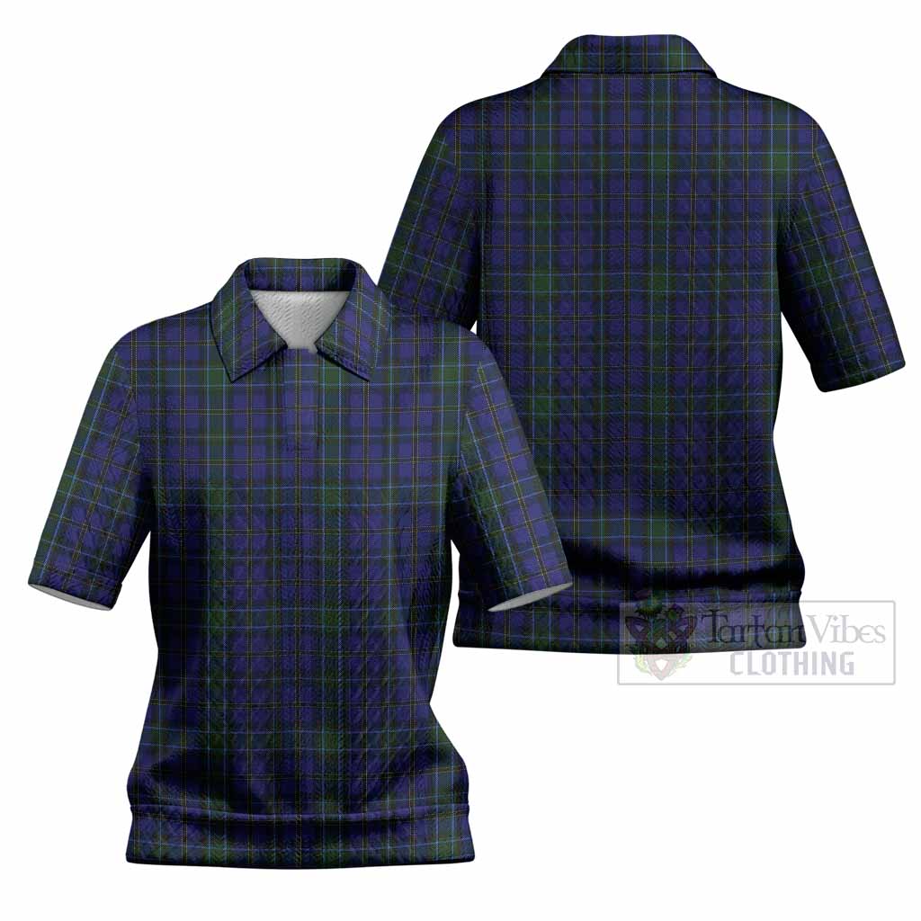 Weir Tartan Women’s Polo Sweater Top