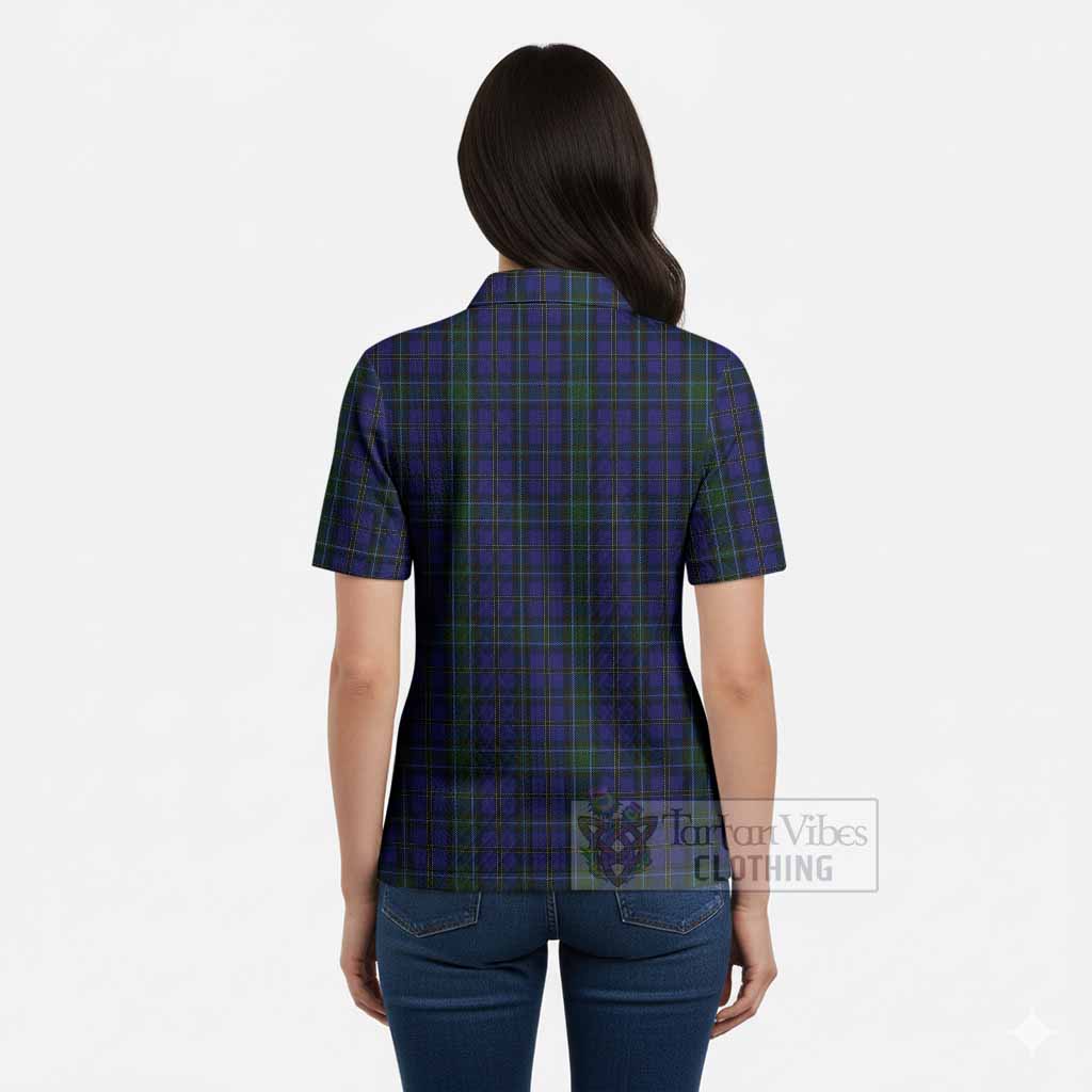 Weir Tartan Women’s Polo Sweater Top