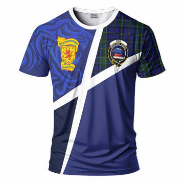 Weir The Scottish Football Crest T-Shirt Lion-Tartan Army