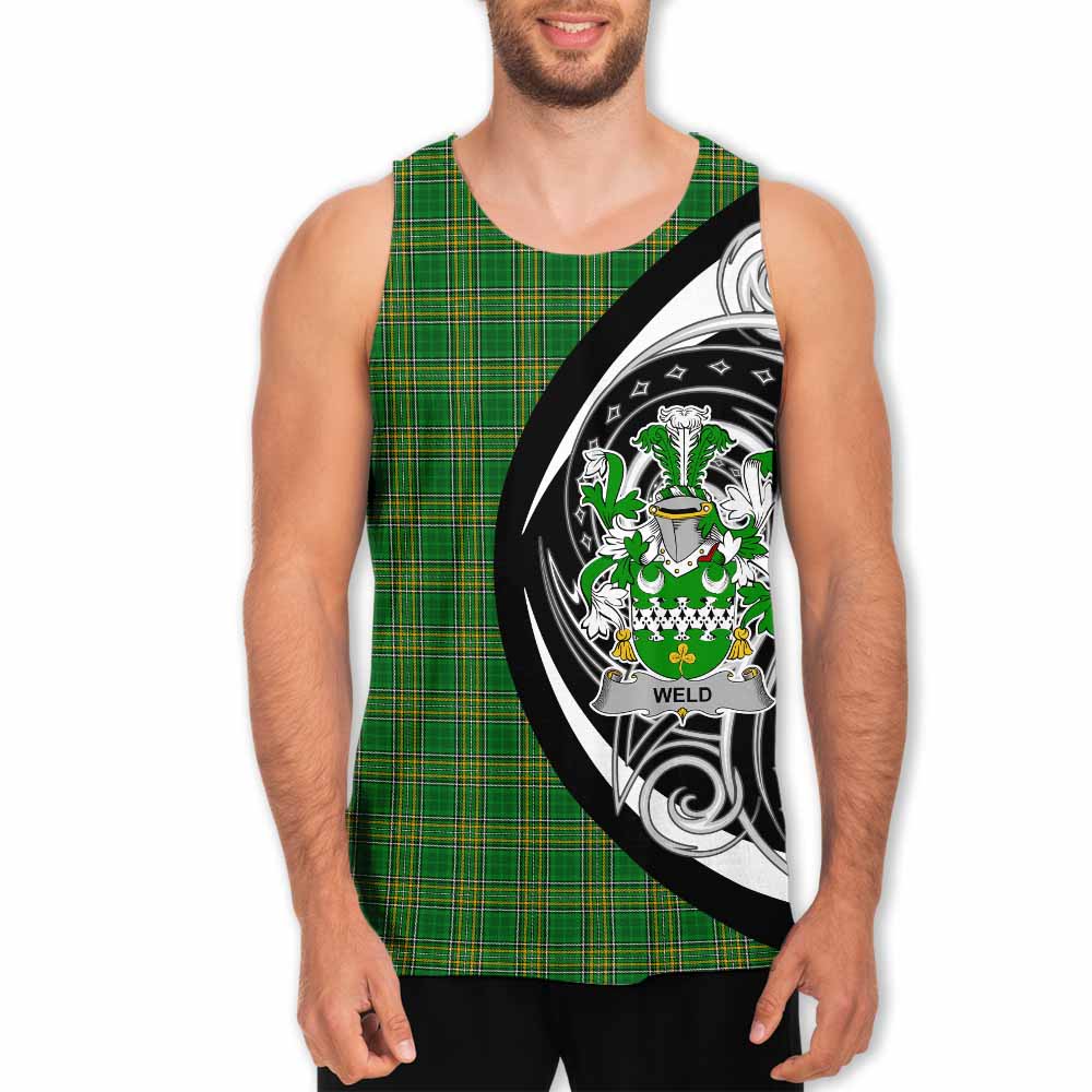 Tartan Vibes Clothing Weld Irish Clan Men's Tank Top Celtic Circle Style