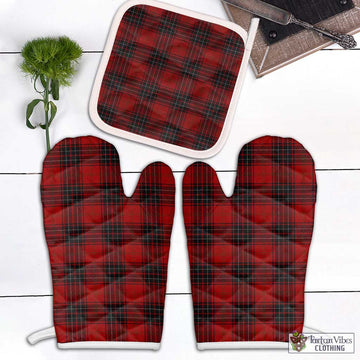 Wemyss Tartan Combo Oven Mitt & Pot-Holder Combo 1 Oven Mitt & 1 Pot-Holder White - Tartan Vibes Clothing