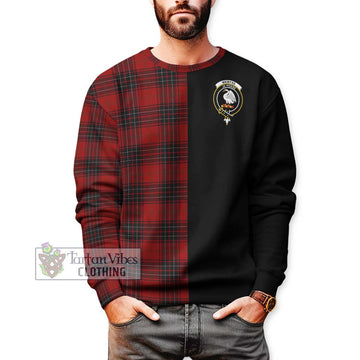 Wemyss Tartan Sweatshirt with Family Crest and Half Of Me Style