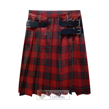 Wemyss Tartan Men's Pleated Skirt - Fashion Casual Retro Scottish Kilt Style