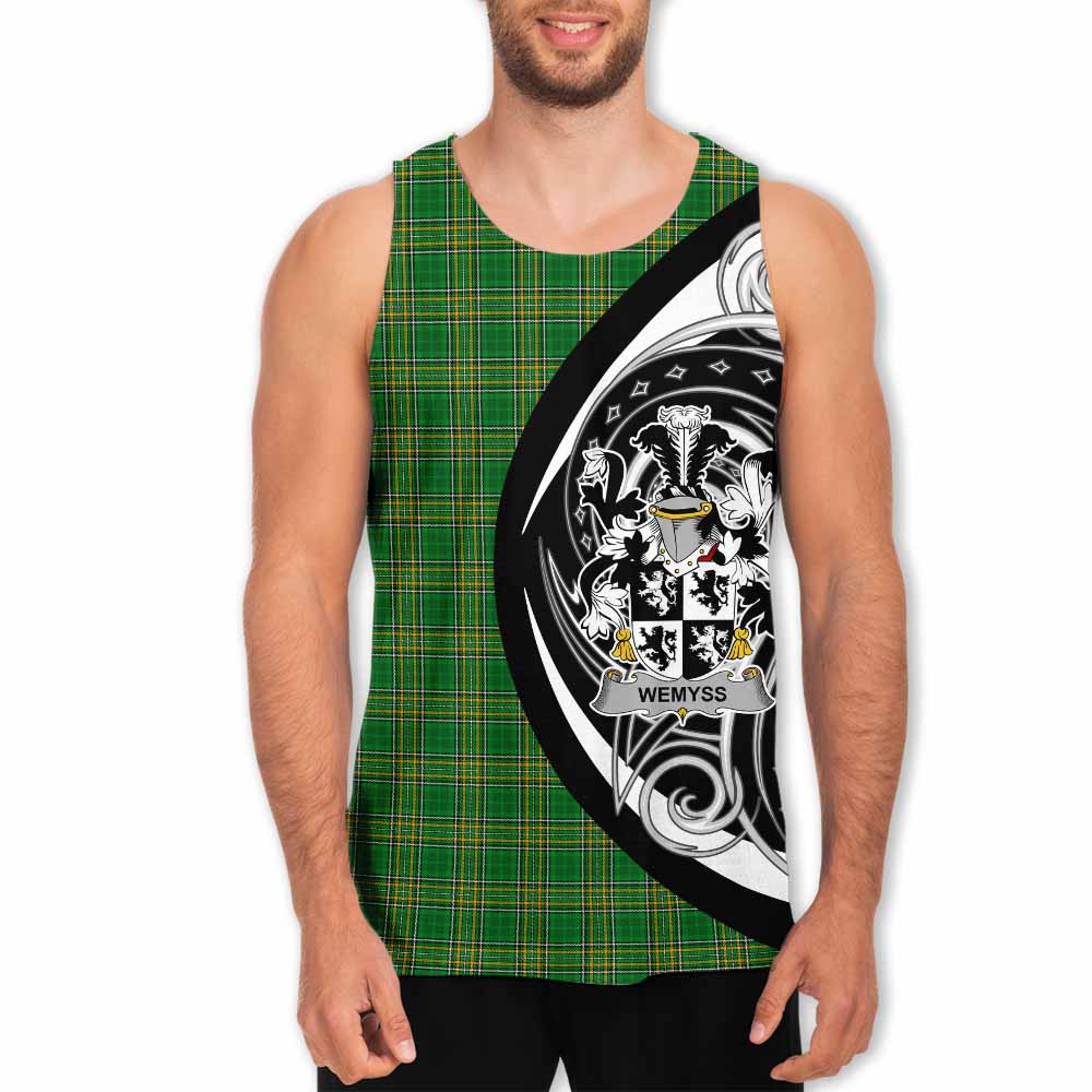 Wemyss Irish Clan Men's Tank Top Celtic Circle Style Men - Tartan Vibes Clothing