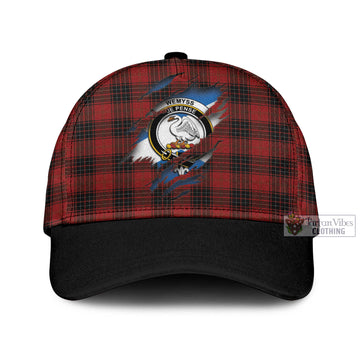 Wemyss Tartan Classic Cap with Family Crest In Me Style