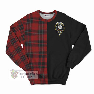 Wemyss Tartan Sweatshirt with Family Crest and Half Of Me Style