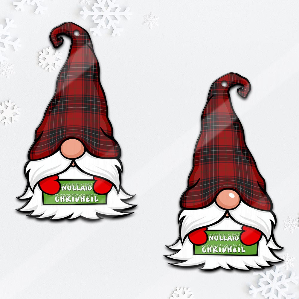 Wemyss Gnome Christmas Ornament with His Tartan Christmas Hat - Tartan Vibes Clothing